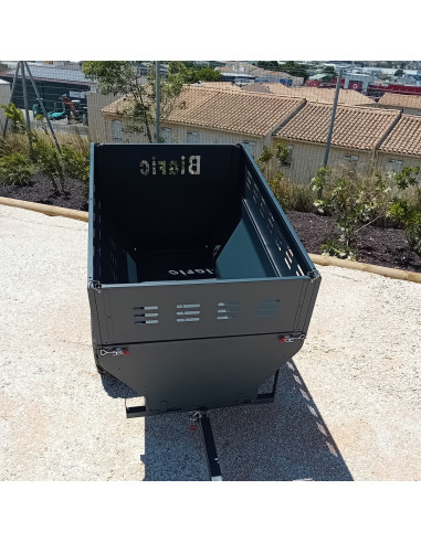 REMORQUE QUAD SIMPLE ESSIEU PTC 650 KG