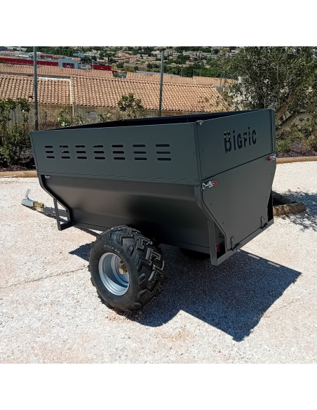 REMORQUE QUAD SIMPLE ESSIEU PTC 650 KG