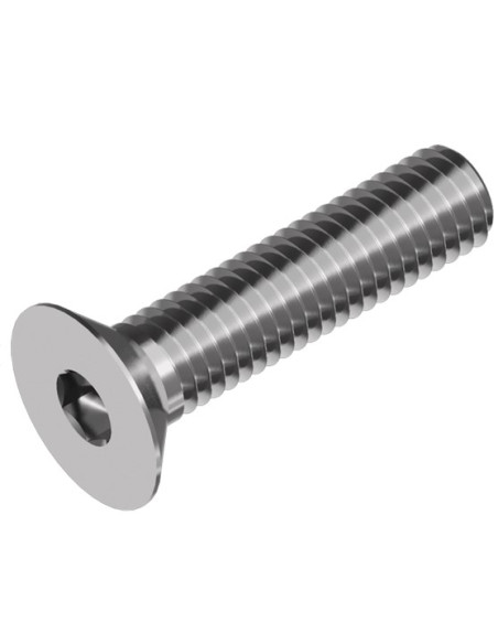 VIS A TETE FRAISEE A SIX PANS CREUX ISO 10642, INOX A4-070 M5 X 8 MM