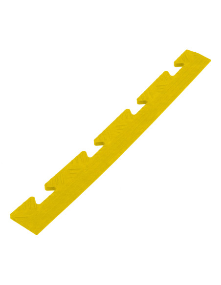 BORDURE FEMELLE POUR DALLE DE PROTECTION ANTIDERAPANTE PVC JAUNE DIM. 500X50 MM