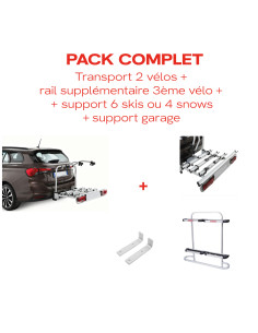 PACK COMPLET PORTE VELO 3...