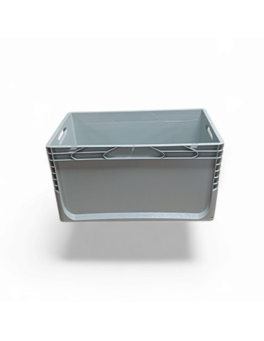 BAC DE RANGEMENT GRIS CLAIR DIM. 600X400X320 MM