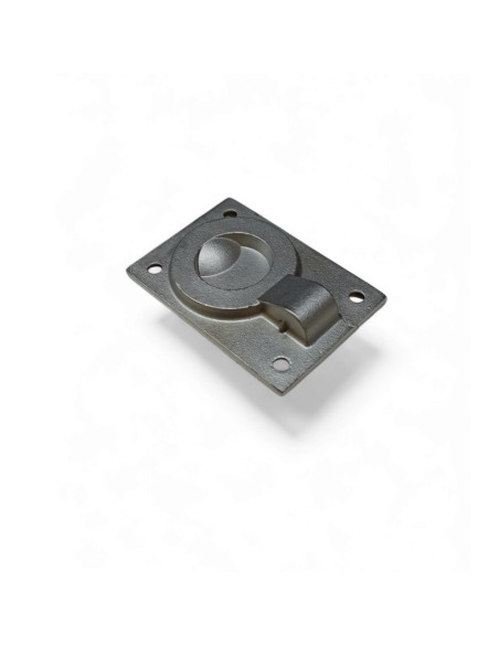 ANNEAU CUVETTE RECTANGULAIRE 44X63 MM, INOX POLI AISI 316