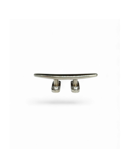 TAQUET D'AMARRAGE PLAT 4 TROUS LONGUEUR 100 MM, INOX POLI AISI 316