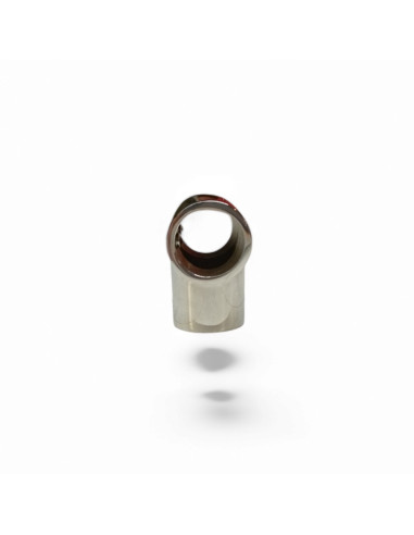 RACCORD EN T 90 ° POUR TUBE DE 22 MM, INOX POLI...