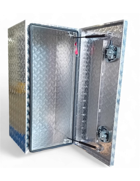 COFFRE ALUMINIUM 240L DIM.1000X500X500 MM