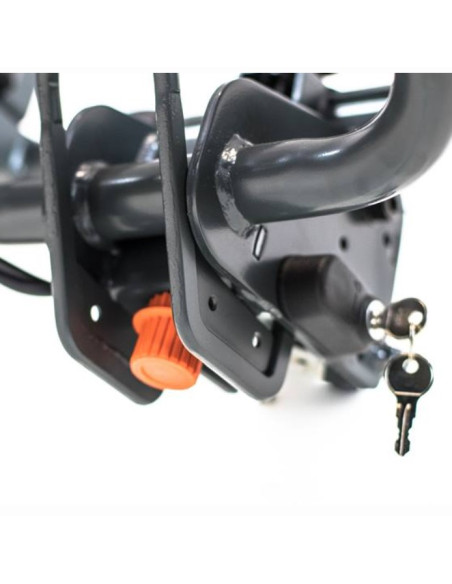 PORTE VELO SUR ATTELAGE 3 VELOS AVEC ANTIVOL