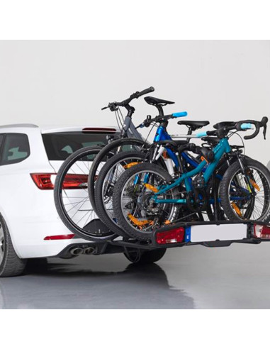 PORTE VELO SUR ATTELAGE 4 VELOS AVEC ANTIVOLS