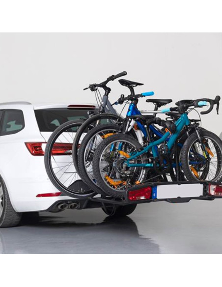 PORTE VELO SUR ATTELAGE 4 VELOS AVEC ANTIVOLS