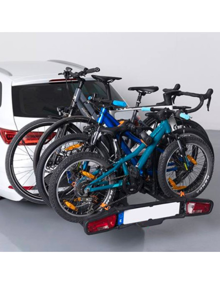 PORTE VELO SUR ATTELAGE 4 VELOS AVEC ANTIVOLS