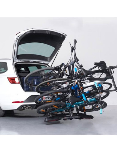 PORTE VELO SUR ATTELAGE 4 VELOS AVEC ANTIVOLS