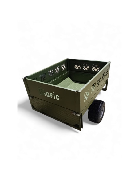 REMORQUE AGRICOLE QUAD BASCULANTE PTC 480 KG