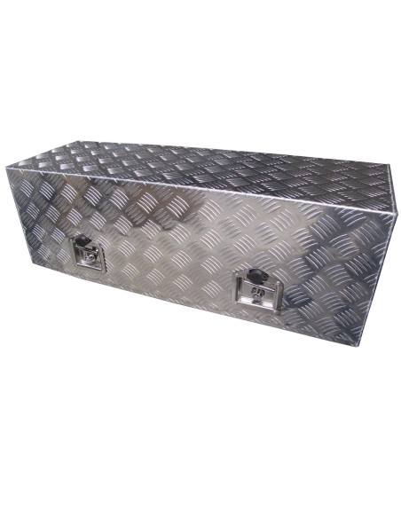 COFFRE ALUMINIUM OUVERTURE FACE 1000 X 350 X 350 MM ADAPTÉ POUR TREUIL