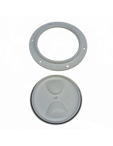 BOUCHON BLANC ETANCHE FERMETURE A VIS 102 MM