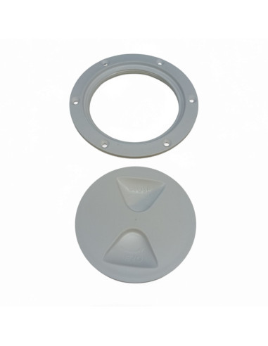 BOUCHON BLANC ETANCHE FERMETURE A VIS 102 MM