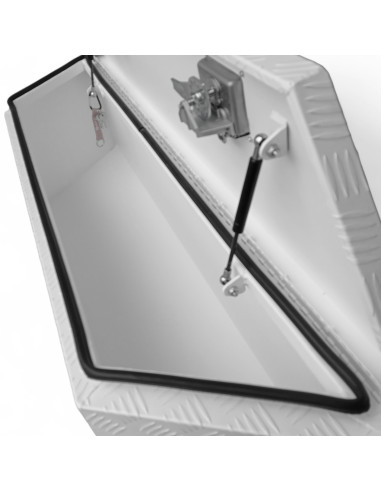 COFFRE ALUMINIUM 110L DIM. 1320/910X300X350 MM