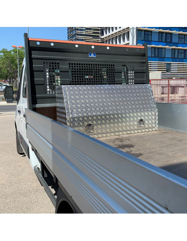 COFFRE ALUMINIUM OBLIQUE 450L DIMENSIONS...