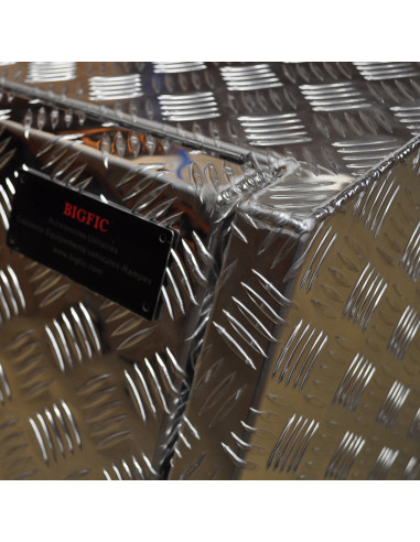 COFFRE ALUMINIUM OBLIQUE 450L DIMENSIONS...
