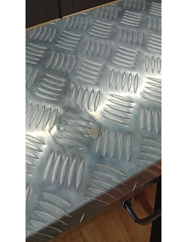 SECONDE VIE - COFFRE ALUMINIUM 1950 X 390 X 100 MM