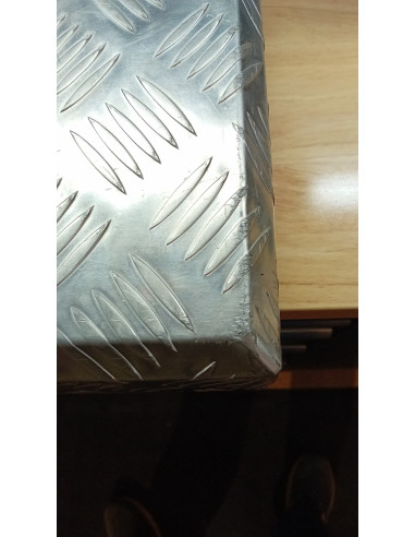 SECONDE VIE - COFFRE ALUMINIUM 1950 X 390 X 100 MM