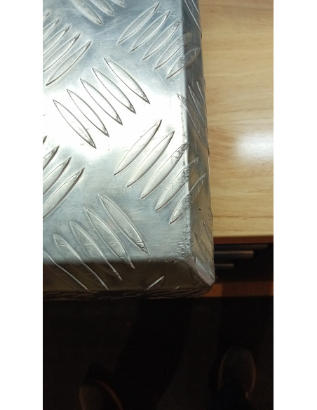 SECONDE VIE - COFFRE ALUMINIUM 1950 X 390 X 100 MM