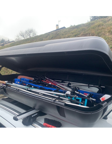 COFFRE DE TOIT DOUBLE OUVERTURE 480L DIM....