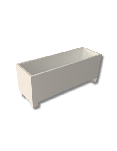 JARDINIERE ALUMINIUM 1200 X 400 X 400 MM...