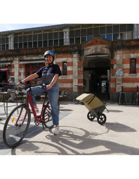 REMORQUE VÉLO TROLLEY 65L