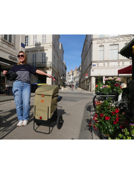 REMORQUE VÉLO TROLLEY 65L