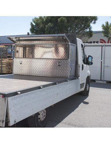 COFFRE ALUMINIUM 4 OUVERTURES 1300L DIM. 1 880...