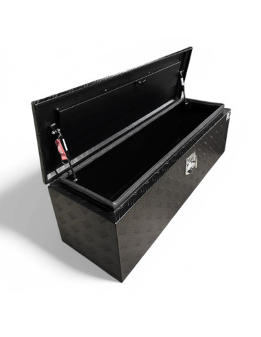 COFFRE ALUMINIUM 175L DIM. 1220 X 380 X 380 MM
