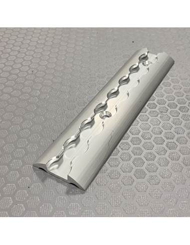 RAIL ALUMINIUM AERO DEMI LUNE LARGEUR 50 MM LONGUEUR 20 CM