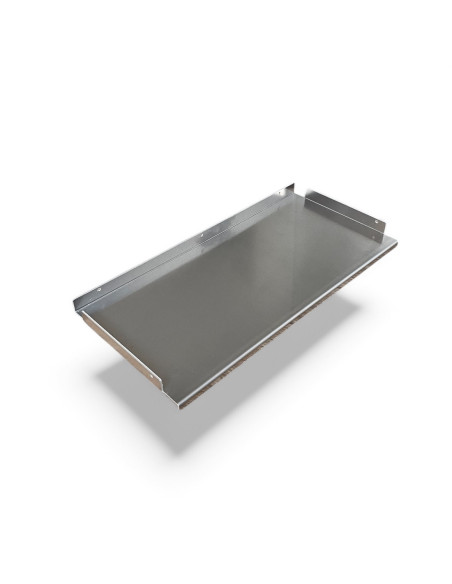 ETAGERE ALUMINIUM FIXE POUR COFFRE (L X P) 500 X 300 MM