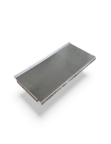 ETAGERE ALUMINIUM FIXE POUR COFFRE (L X P) 500 X 300 MM