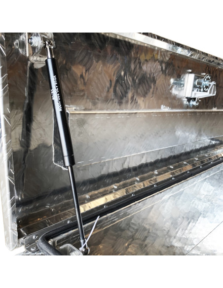 COFFRE ALUMINIUM 175L DIM. 1220 X 380 X 380 MM