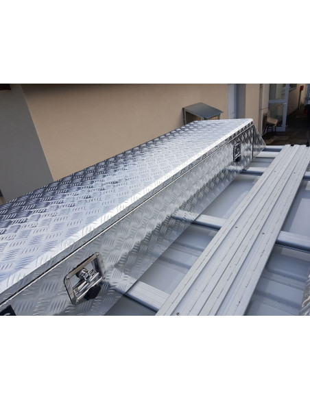 COFFRE ALUMINIUM 230L DIM. 1800 X 450 X 300 MM