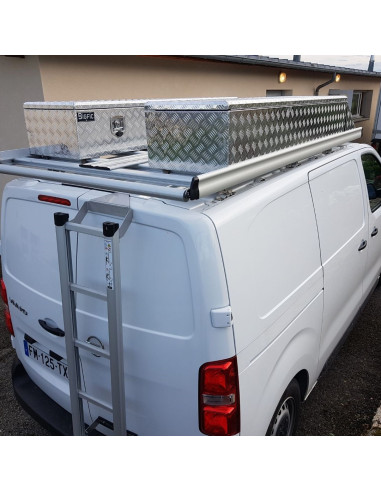 COFFRE ALUMINIUM 230L DIM. 1800 X 450 X 300 MM