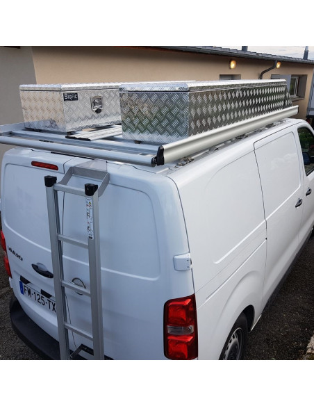COFFRE ALUMINIUM 230L DIM. 1800 X 450 X 300 MM