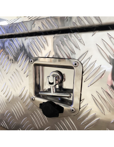 COFFRE ALUMINIUM 230L DIM. 1800 X 450 X 300 MM