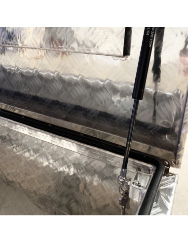 COFFRE ALUMINIUM 230L DIM. 1800 X 450 X 300 MM