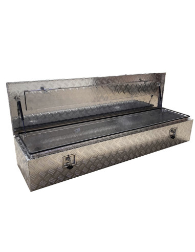 COFFRE ALUMINIUM 230L DIM. 1800 X 450 X 300 MM