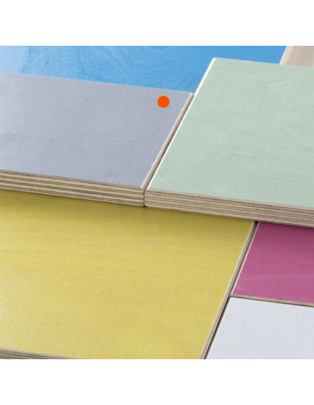 PANNEAU CONTREPLAQUE BOULEAU GRIS LISSE EP 12 MM - 440G