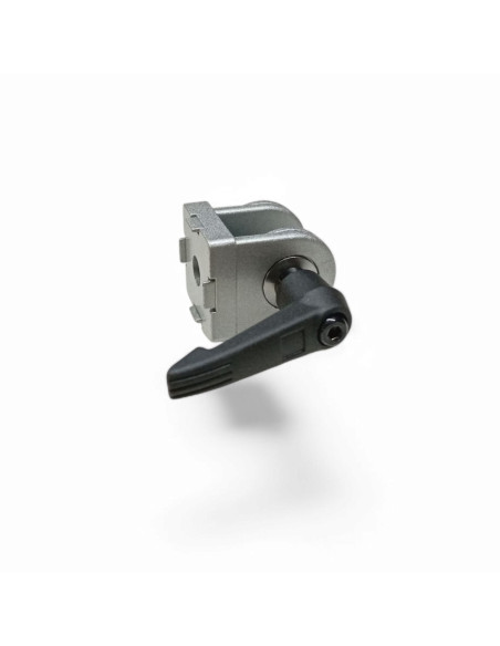 ARTICULATION POUR PROFILE 30X30 FENTE 8 MM (AVEC LEVIER DE SERRAGE)