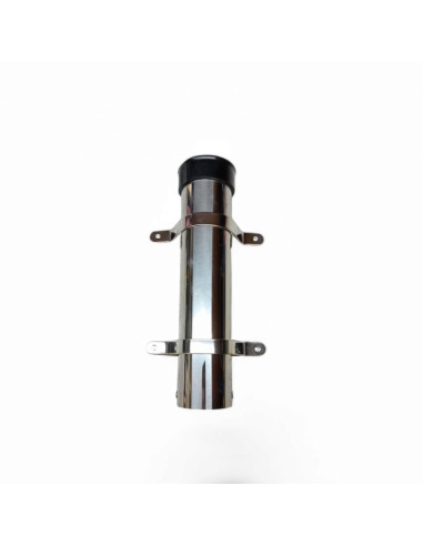 PORTE CANNE A PECHE A PAROI FIXE EN INOX