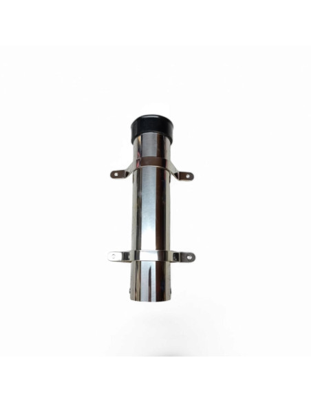 PORTE CANNE A PECHE A PAROI FIXE EN INOX