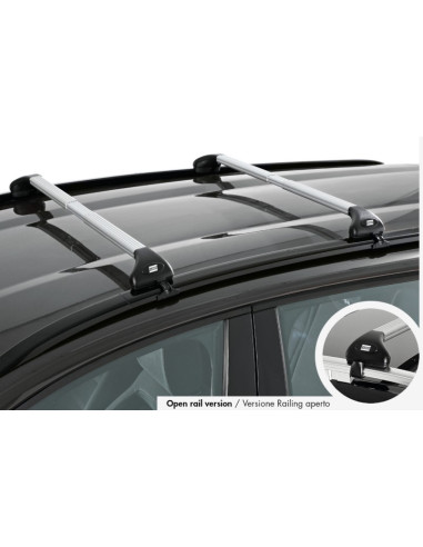 BARRES DE TOIT ALUVIVA 2 GARDE CORPS OUVERT