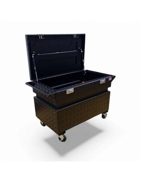 COFFRE DE CHANTIER ALUMINIUM 450L DIM. 1180X700X695 MM BLACK ED.