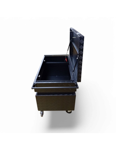 COFFRE DE CHANTIER ALUMINIUM 450L DIM. 1180X700X695 MM BLACK ED.