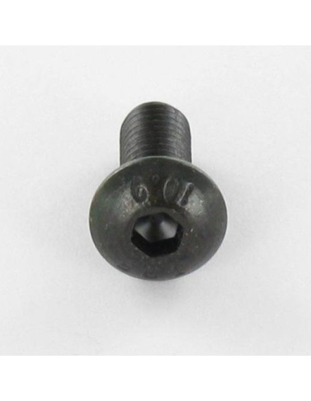 VIS A TETE BOMBEE 6 PANS CREUX M8 X 10 MM CLASSE 10.9 NOIR