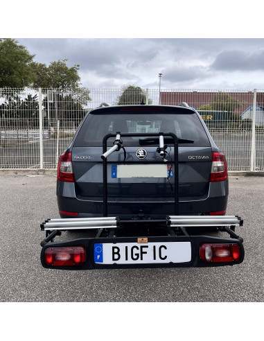 PLATEFORME SUR ATTELAGE BASCULANTE (BIENTOT...